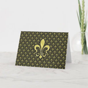 Elelgant Fleur de Lis Design Business Card
