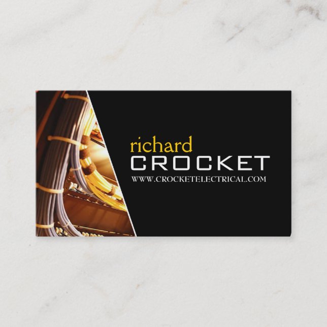 Élém. élect. - cartes de visite (Devant)