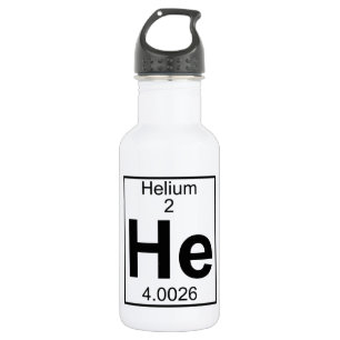 Element 002 - He - Helium (Full) 532 Ml Water Bottle