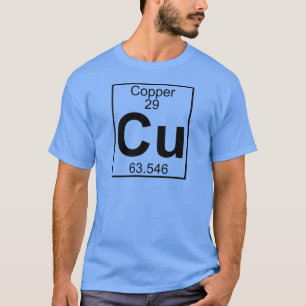 Element 029 - Cu - Copper (Full) T-Shirt