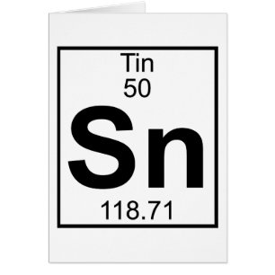 Element 050 - Sn - Tin (Full)
