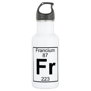 Element 087 - Fr - Francium (Full) 532 Ml Water Bottle