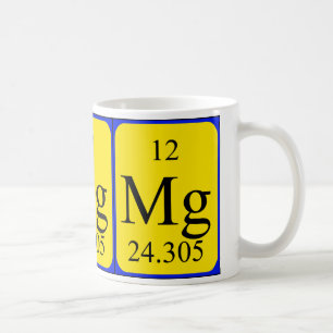 Element 12 mug - Magnesium