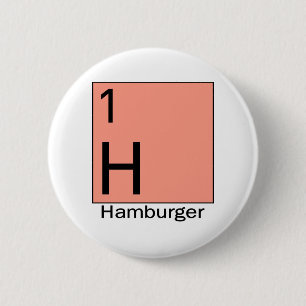 Element 1: Hamburger 2 Inch Round Button