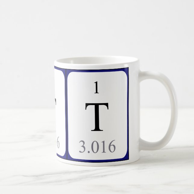 Élément 1b tasse - blanc de tritium (Droite)