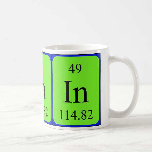 Element 49 mug - Indium (Right)
