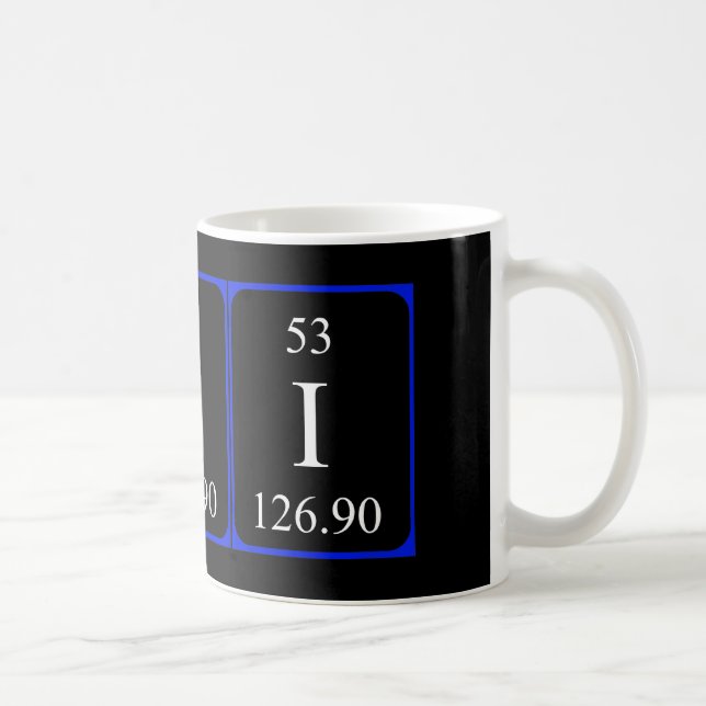 Element 53 mug - Iodine (Right)