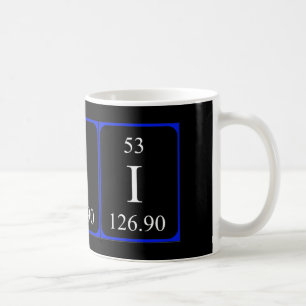 Élément 53 tasse - Iode