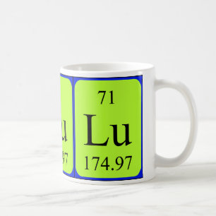 Element 71 mug - Lutetium