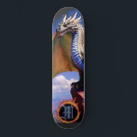*~* Element AP88 Elemental Dragon Fierce Sky Cloud Skateboard<br><div class="desc">(Search code AP88 to find similar items ) Easily Transfer to other Zazzle Products. Elemental Element DRAGON with RING of FIRE / FLAMES / FLAME and INITIAL MONOGRAM for your name - Keep or edit or delete the text. This Fierce Popular trending skateboard Chinese style custom pro Element Dragon design...</div>