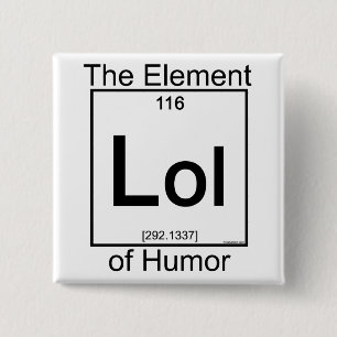 Element LOL 2 Inch Square Button