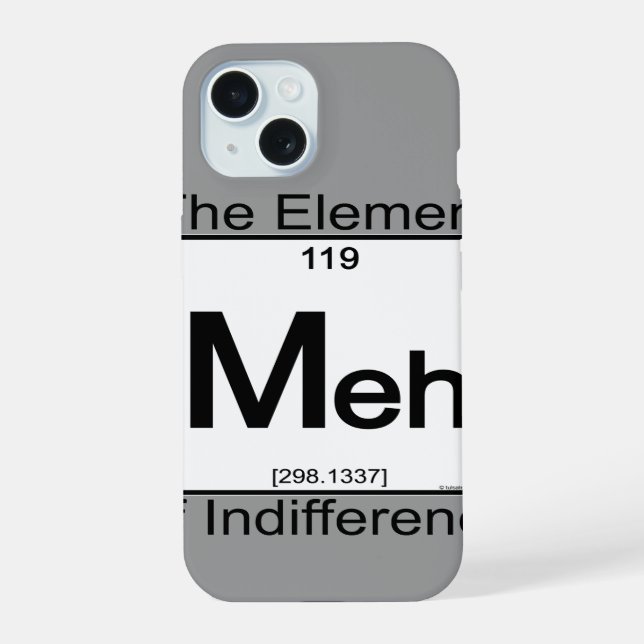 Element MEH iPhone 15 Case (Back)