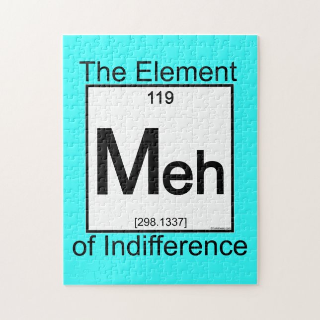 Element MEH Jigsaw Puzzle (Vertical)