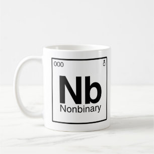 Element NB - Nonbinary Periodic Table Coffee Mug