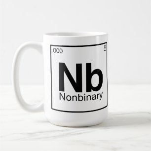 Element NB - Nonbinary Periodic Table Coffee Mug