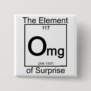 Element OMG 2 Inch Square Button