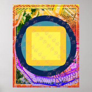 Elemental Earth Within Air Meditation Aid Tattva Poster