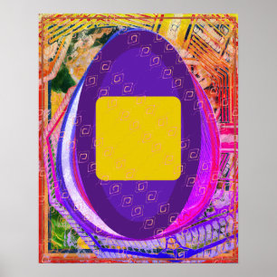 Elemental Earth within Ether Meditation Aid Tattva Poster