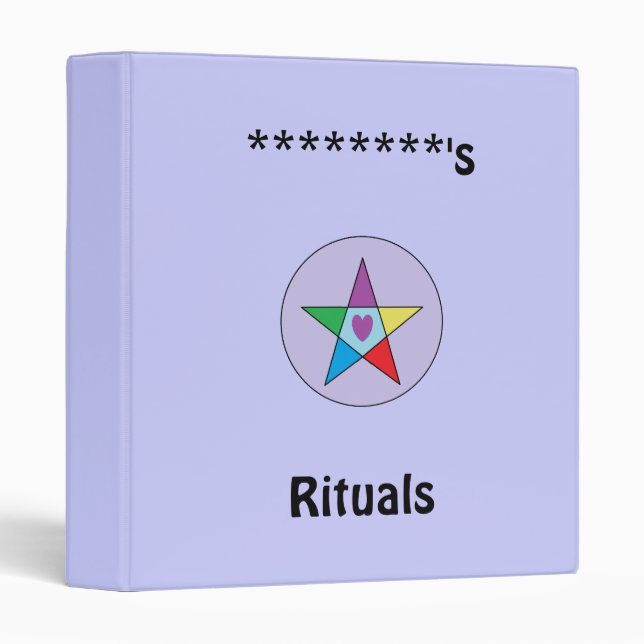 Elemental Love Binder (Front/Spine)