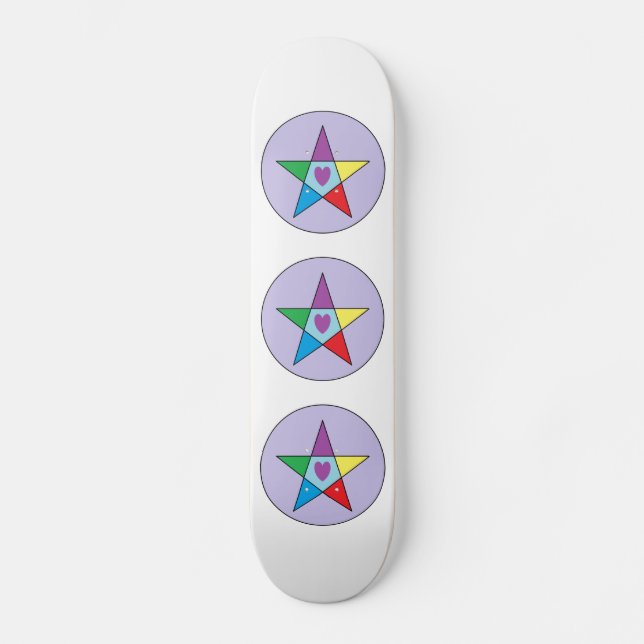 Elemental Love Skateboard (Front)
