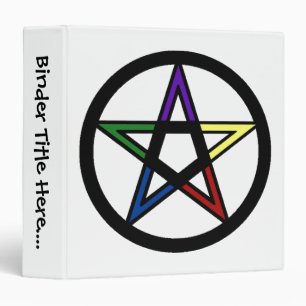 Elemental Pentacle - 1.5" Binder