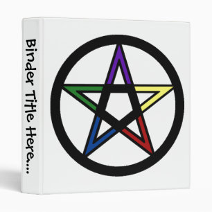 Elemental Pentacle - 1" Binder