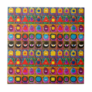 Elemental Symbols Pattern Meditation Aid Tattva Tile