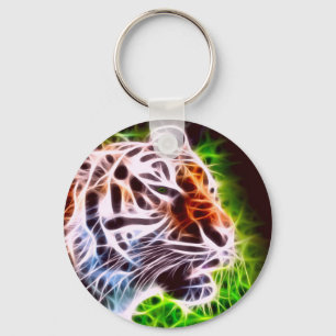 Elemental Tiger Keychain