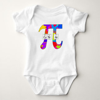 Elementally Cute as Pi (butterfly) Baby Bodysuit