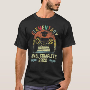 Elementary Graduation 2022 Level Complete Video G T-Shirt