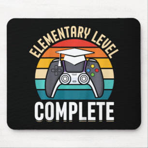 Elementary Level Complete Gamer Cl Of 2024 Graduat Mouse Pad