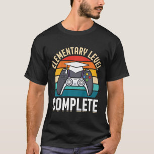 Elementary Level Complete Gamer Cl Of 2024 Graduat T-Shirt