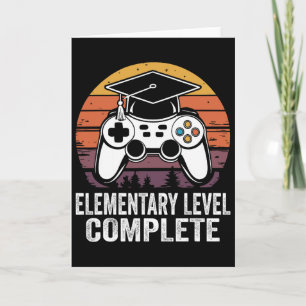 Elementary Level Complete Gamer Cl Of 2025 Graduat Card