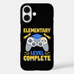 Elementary Level Complete Gaming Gamer Graduation iPhone 16 Case