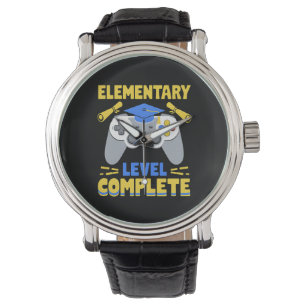 Elementary Level Complete Gaming Gamer Graduation Watch