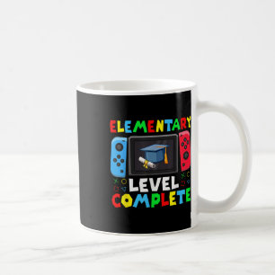 Elementary Level Complete Graduation Cl 2025 Gamer Coffee Mug