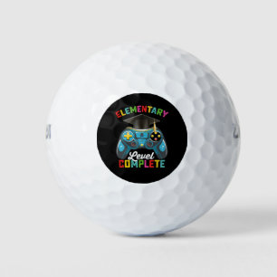 Elementary Level Complete Graduation Gaming Gamer Golf Balls