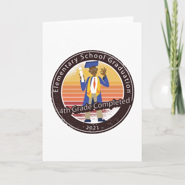 elementary school graduation cards zazzleca