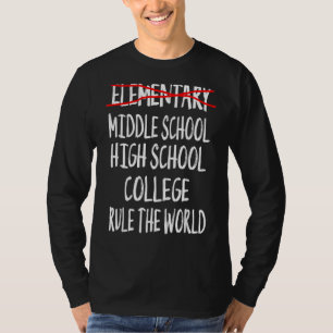 Elementary School Graduation 6th Grade Graduation  T-Shirt