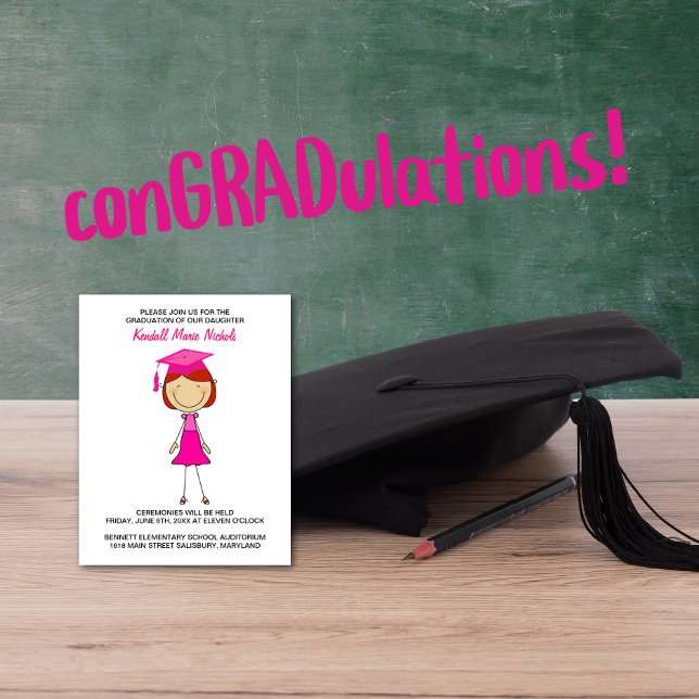 Elementary School Graduation Announcements (Creator Uploaded)