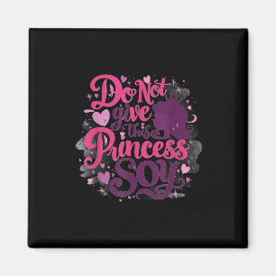Elementary School Princess And The Soy Allergy Out Magnet