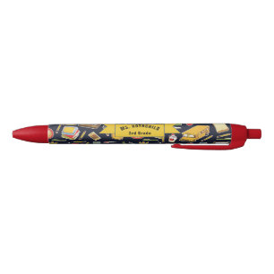 Elementary School Teacher Black Ink Pen