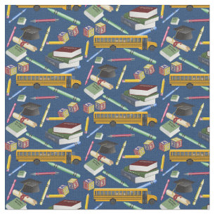 Elementary School Teacher Fabric