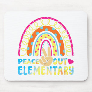 Elementary Student Bye Schools Out Last Cl Summer Mouse Pad