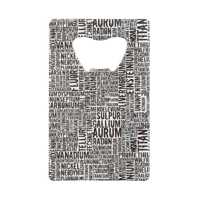 Éléments chimiques (Dos)