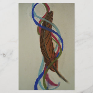 elements feather stationary stationery