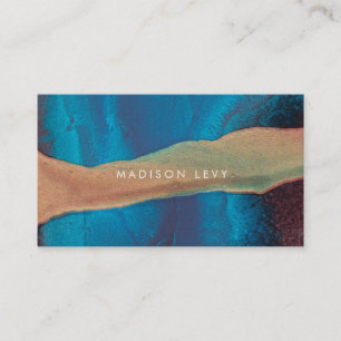 Elements Minimalist Modern Contemporary Business Appointment Card