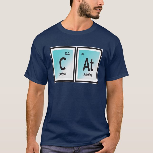 Elements of Cat gift T-Shirt (Front)