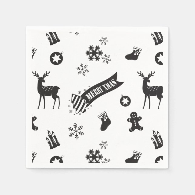 Elements of Christmas - Solemn Napkin (Front)