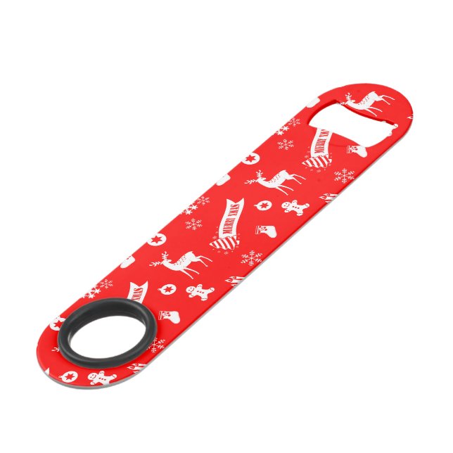Elements of Christmas Speed Bottle Opener (Front Angled)